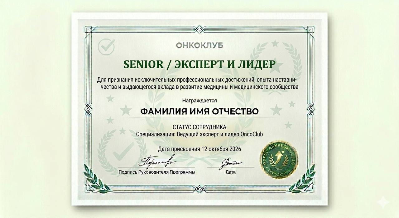 Senior / Это эксперт и лидер