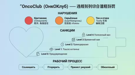 Система санкций, категории нарушений в сети "ОнкоКлуб" Система санкций, категории нарушений в сети "ОнкоКлуб"